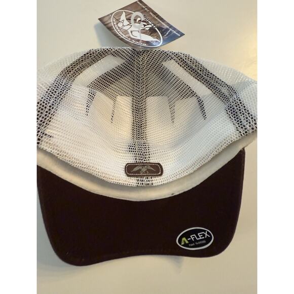 DUCK COMMANDER brown mesh fitted hat NEW - Picture 8 of 10